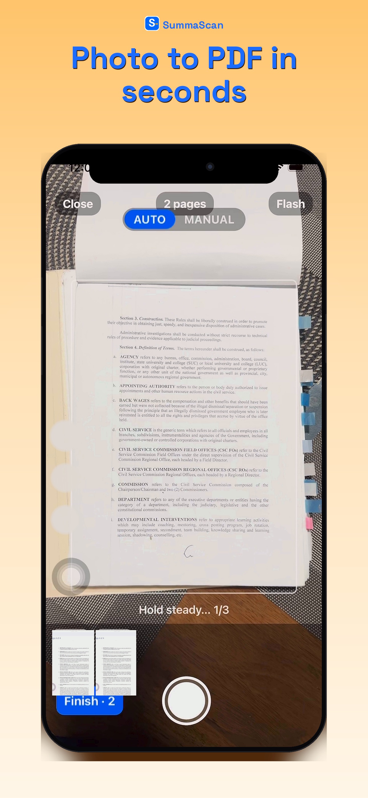 Screenshot 1 of SummaScan