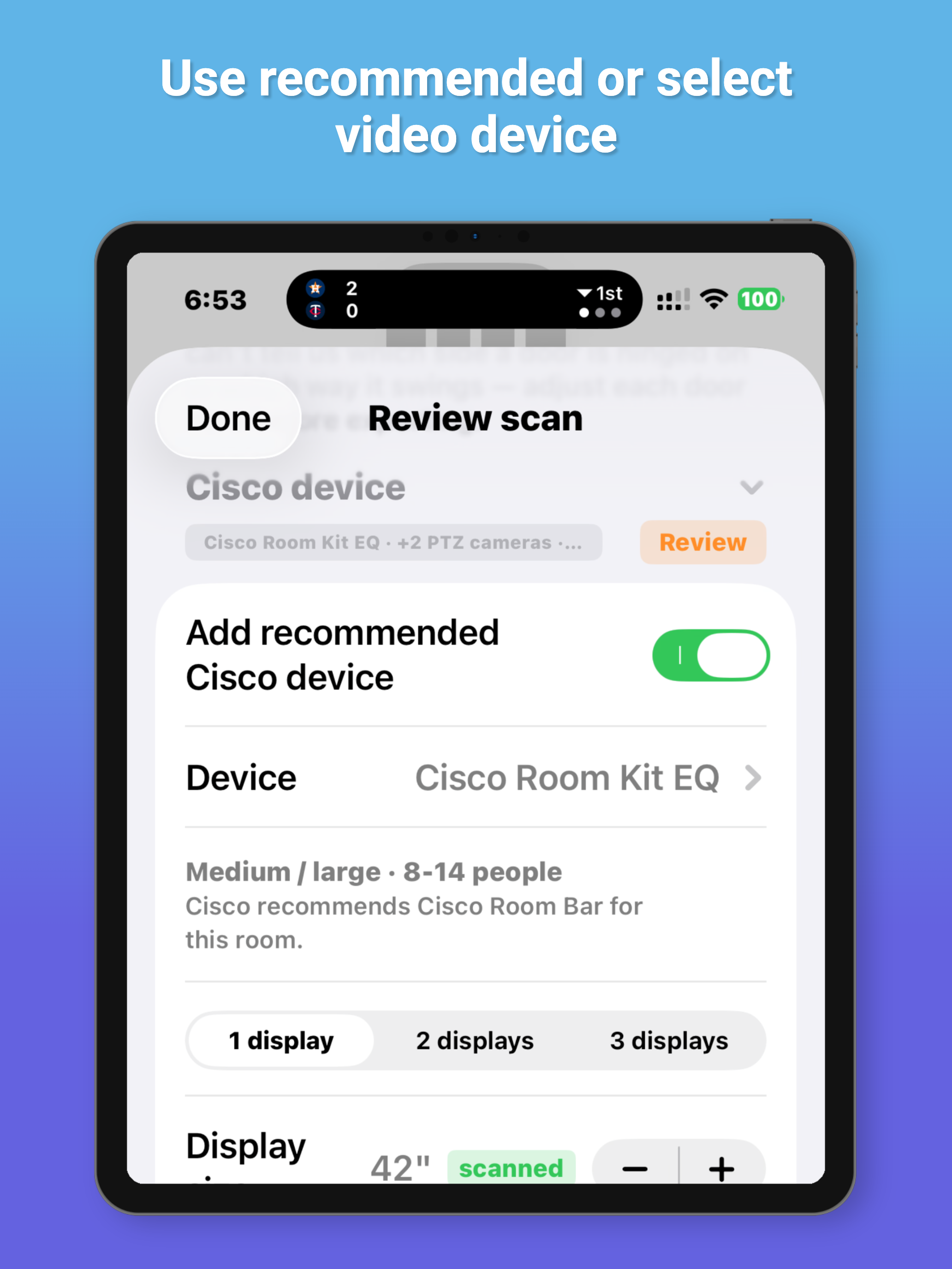 Video Room Scanner