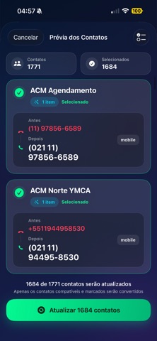 Portabilidade PRO screenshot