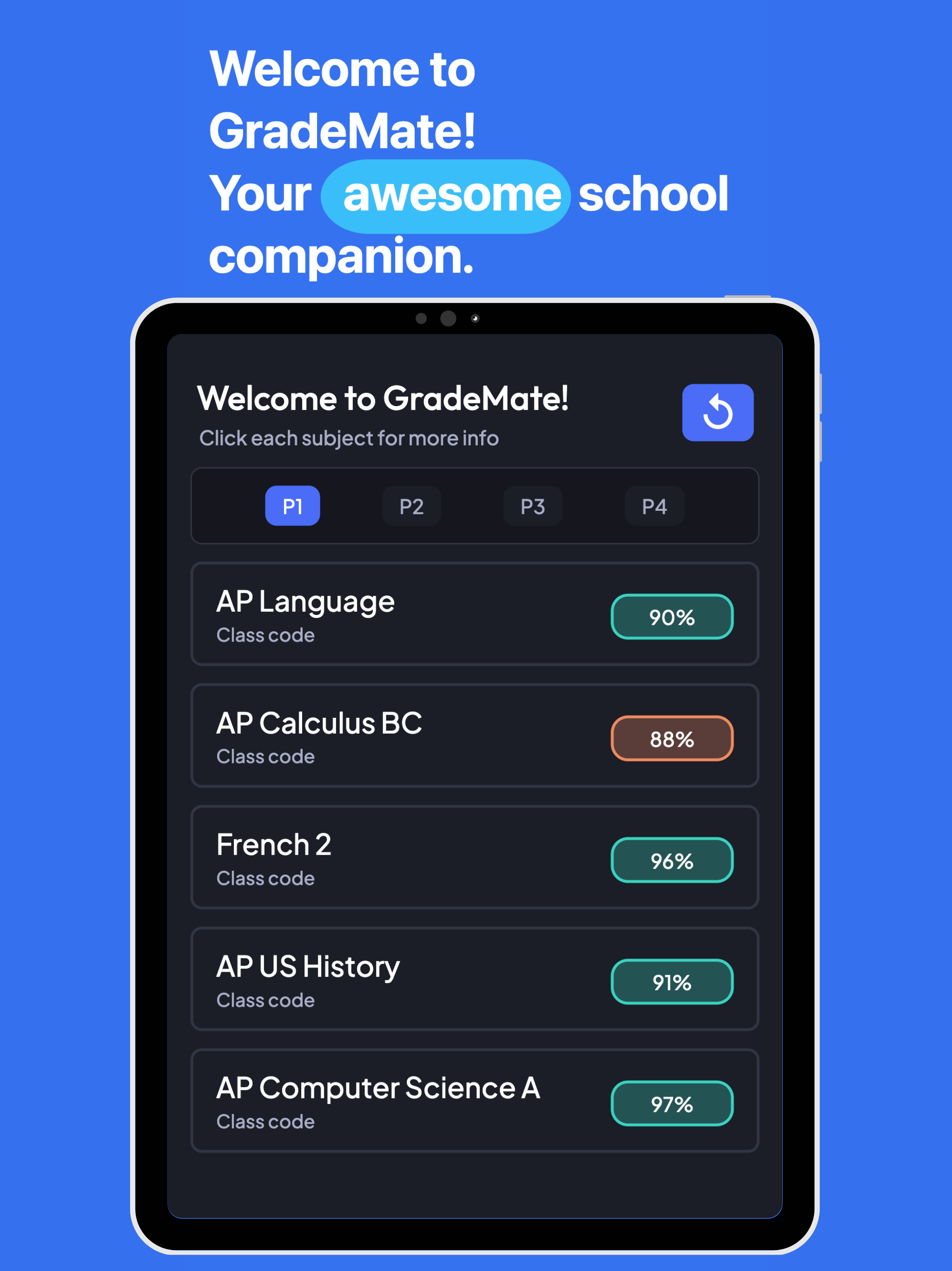 GradeMate for HAC