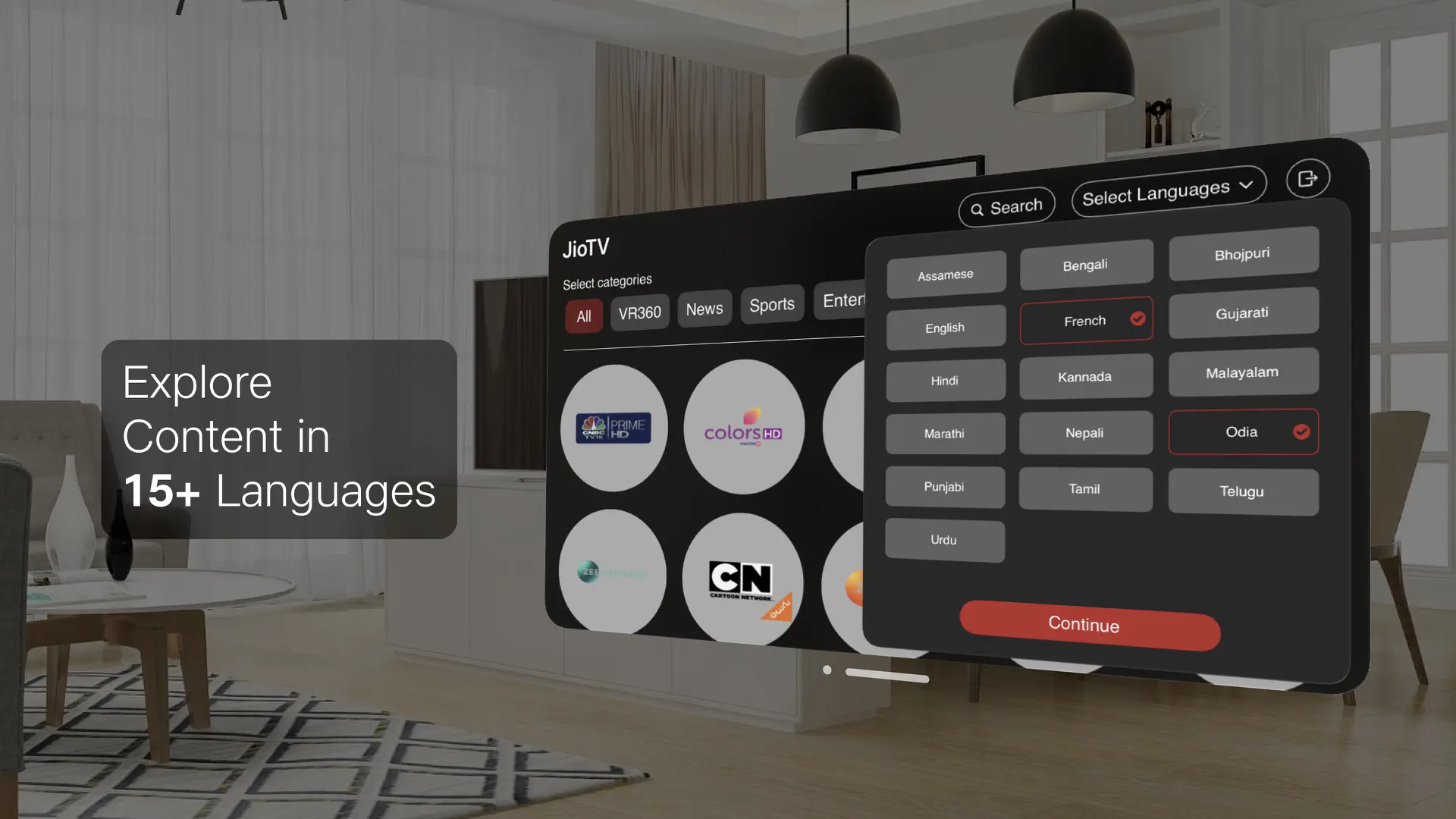 JioTV-Live TV & Catch-Up screenshot 2