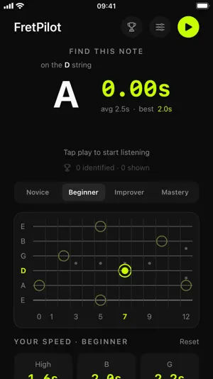 FretPilot screenshot 2