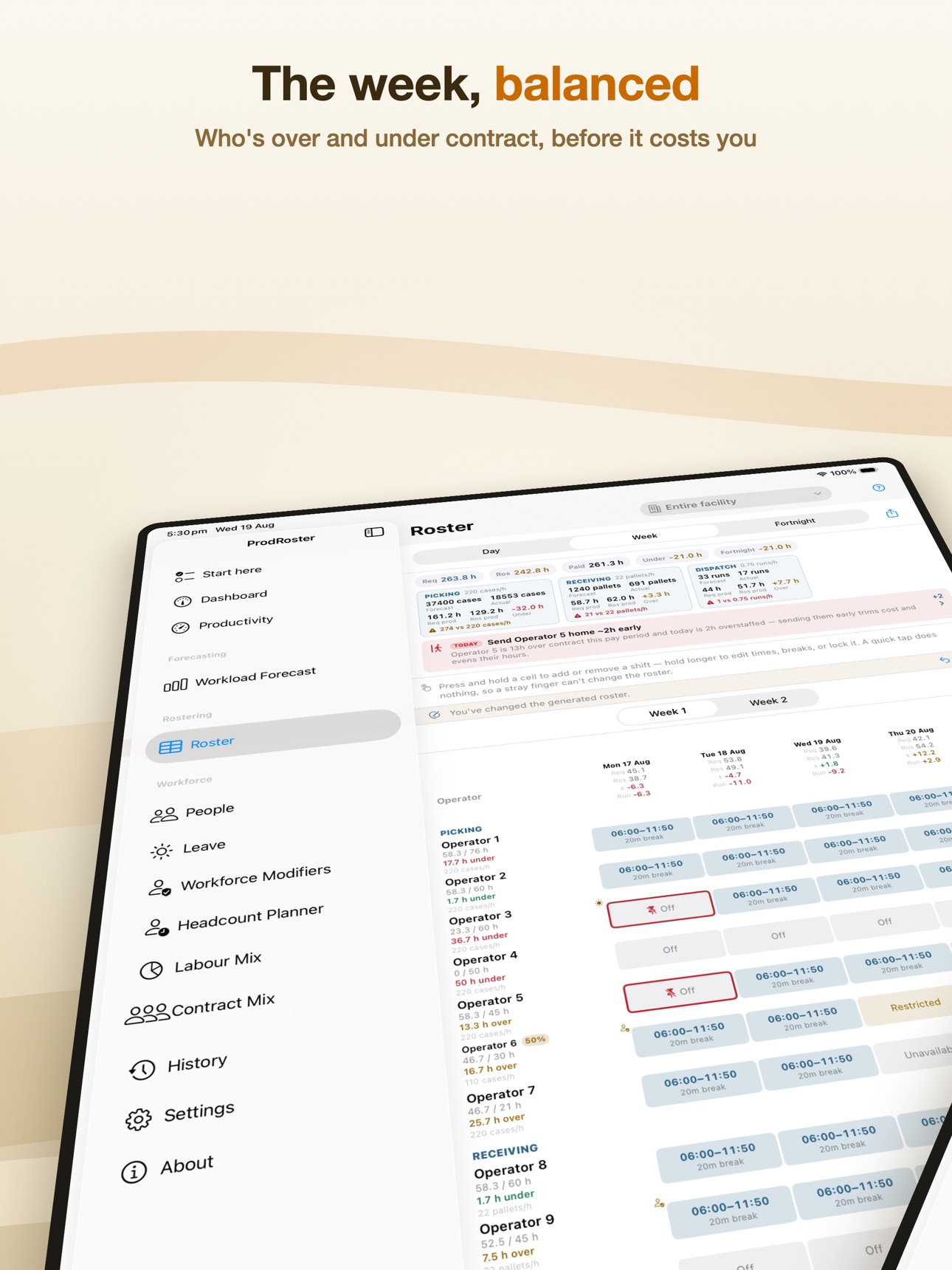 Screenshot 4 of ProdRoster