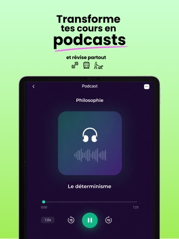 Podnotes iPad screenshot