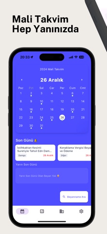 Vergi Takvimi screenshot