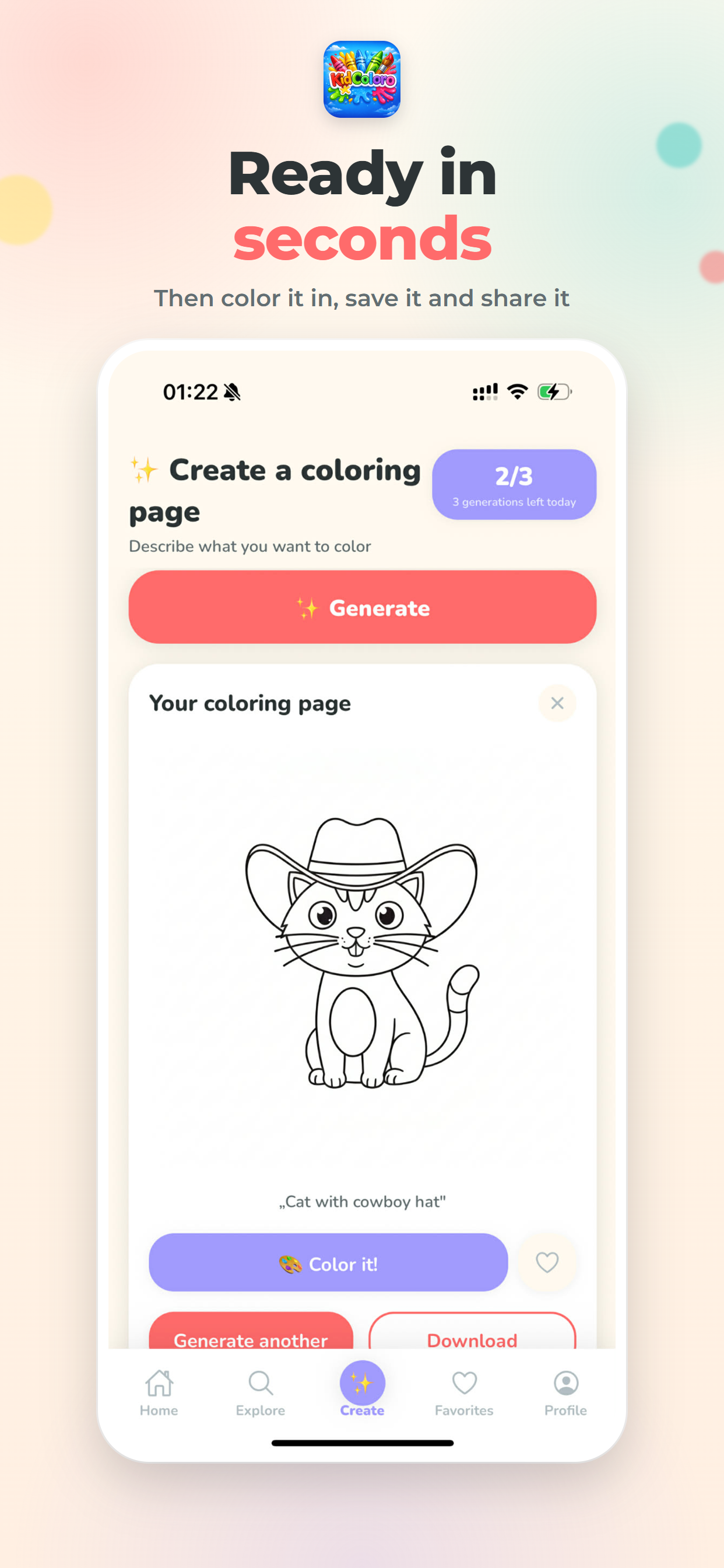 KidColoro: Coloring Book screenshot 6