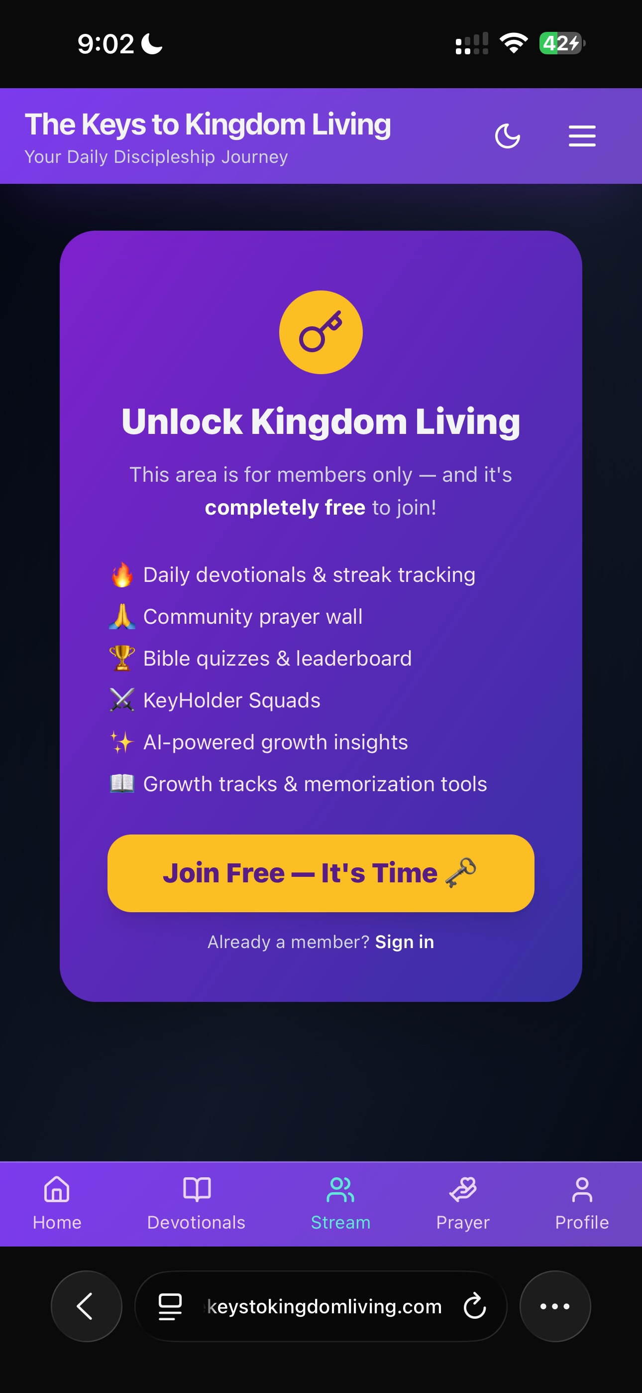 Screenshot 2 of The Keys To Kingdom Living