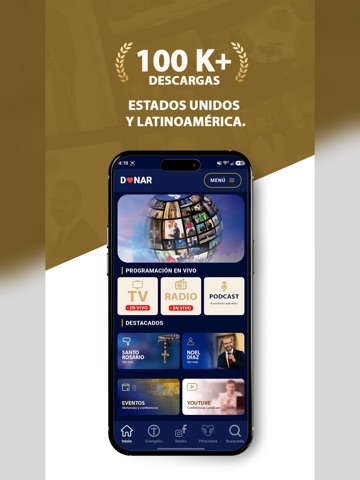 El Sembrador iPad screenshot