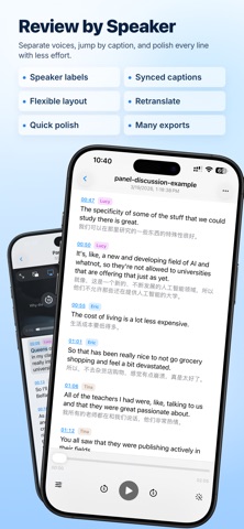 TransVoice: speech to text Screenshot 2 of 6