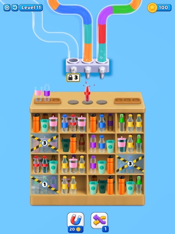 Soda Sort 3D iPad screenshot