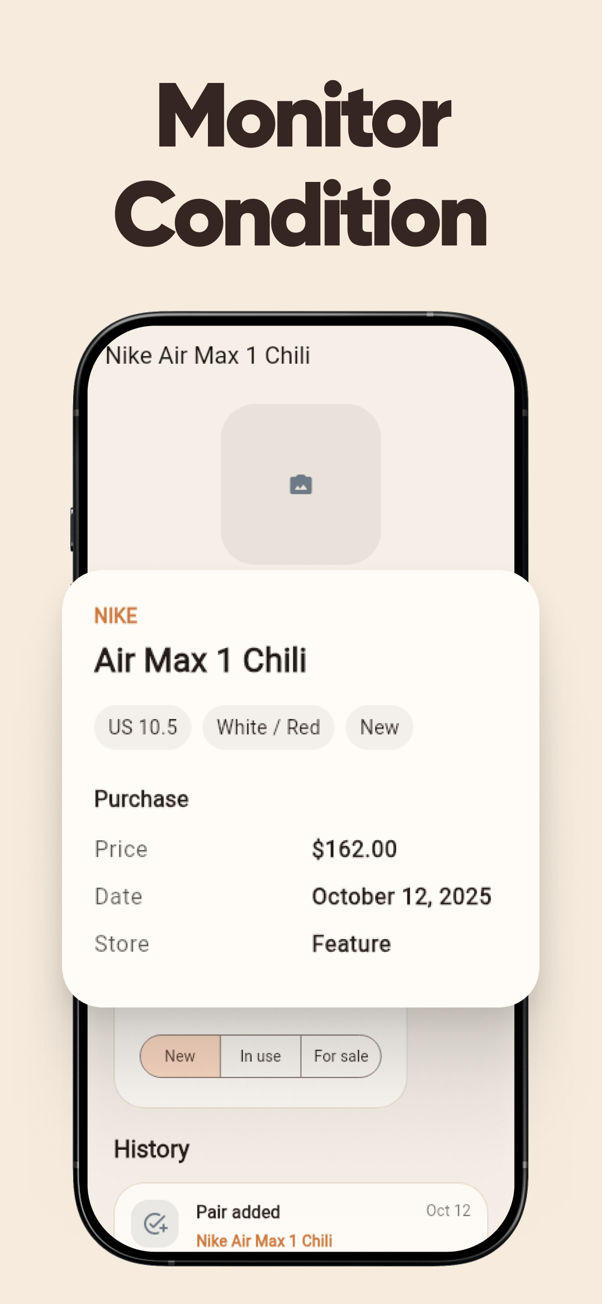 Collector's Log: My Sneakers screenshot 3