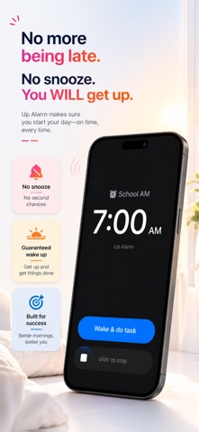 UpAlarm: Mission Alarm Clock Screenshot 4 of 10