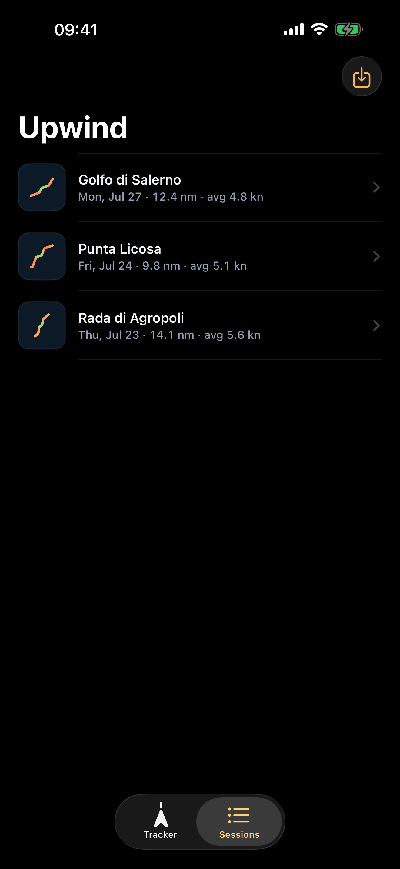 Upwind - Sailing Tracker screenshot 5