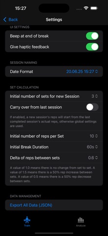 Simple Pullup Tracker screenshot