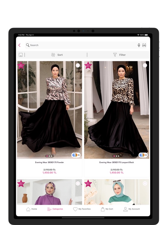 Moda Selvim : Modada Tercihim iPad screenshot 3 - Shopping app