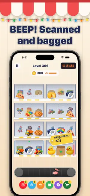 Beep & Bag: Supermarket Sort screenshot 2