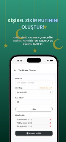 Zikirmatik mobil Screenshot 4 of 7