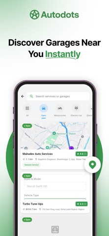 Find & Book Garage Autodots.io screenshot