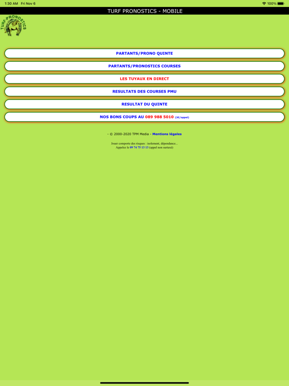Screenshot #4 pour Turf-Pronostics