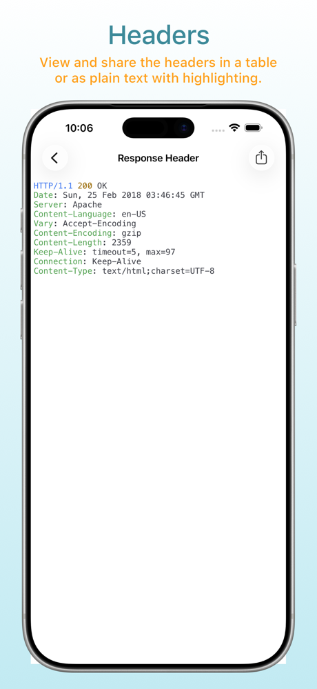 Charles Proxy screenshot 6