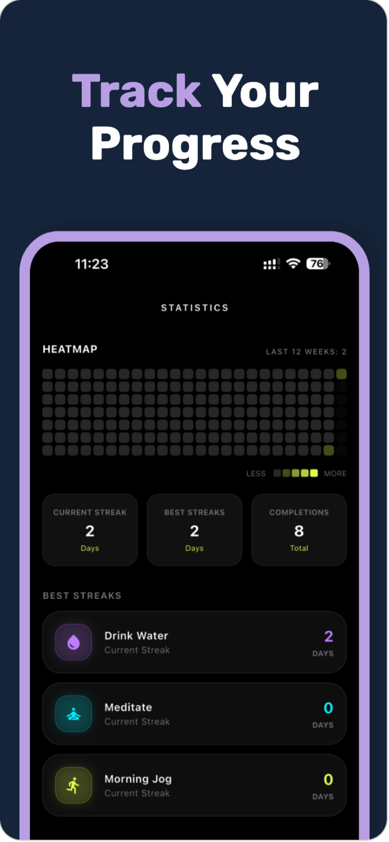 One Habit: Routine Tracker