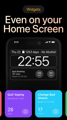 Days Since: Quit Habit Tracker screenshot 2