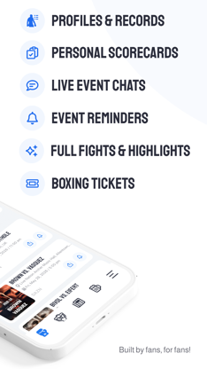Boxing Showtimes screenshot 2