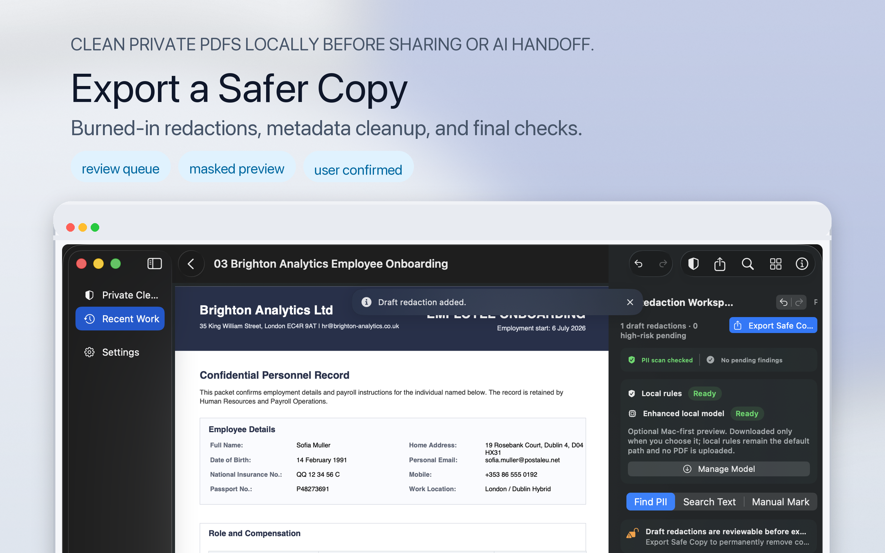 OfflinePDF: Redact & OCR screenshot 15