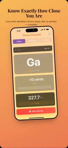 Swara Practice: Pitch Trainer Screenshot 5 of 5