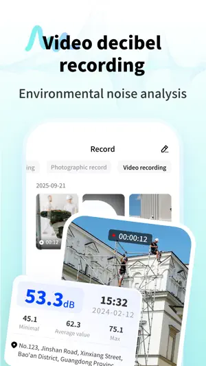 Decibel Meter Noise Detector screenshot 2