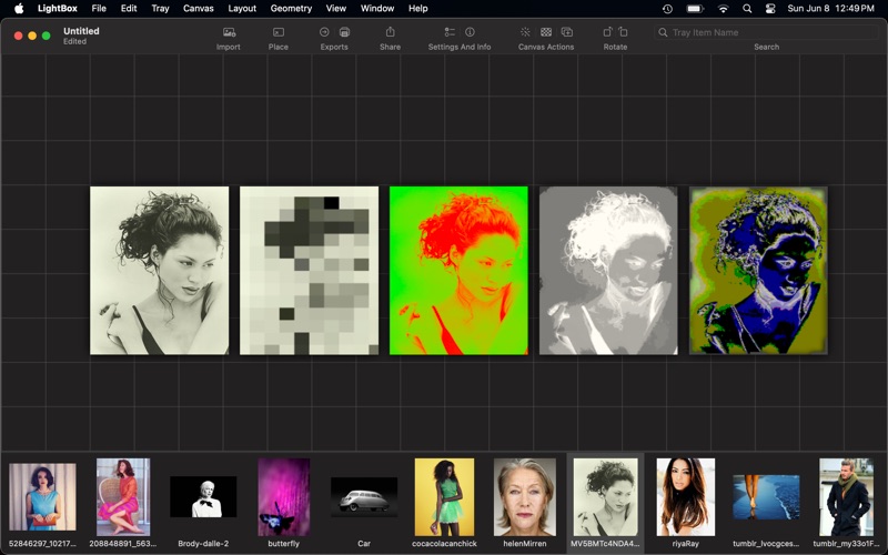 Lightbox PX screenshot