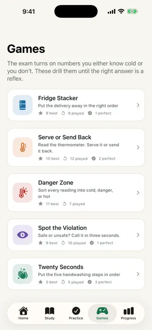 Food Handler 101 screenshot 3