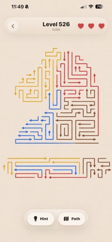 Arrows Puzzle- Maze Escape Screenshot 1 of 6