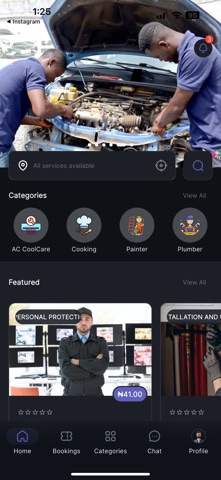 AnyTask: Service screenshot