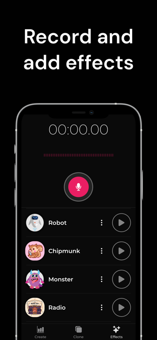 Voice Changer & Clone: Voix Screenshot 4 of 4