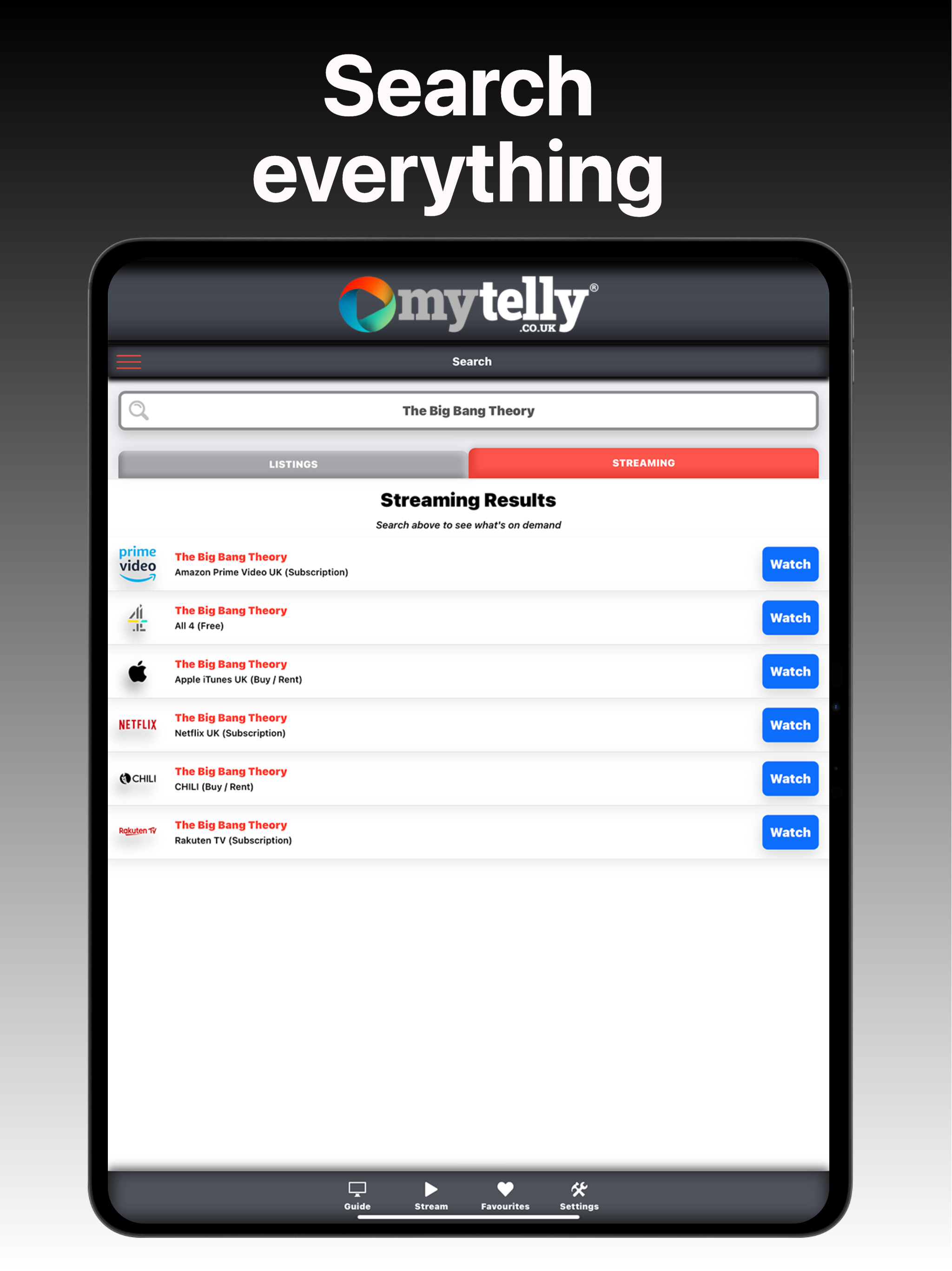 TV & Streaming Guide UK screenshot 10