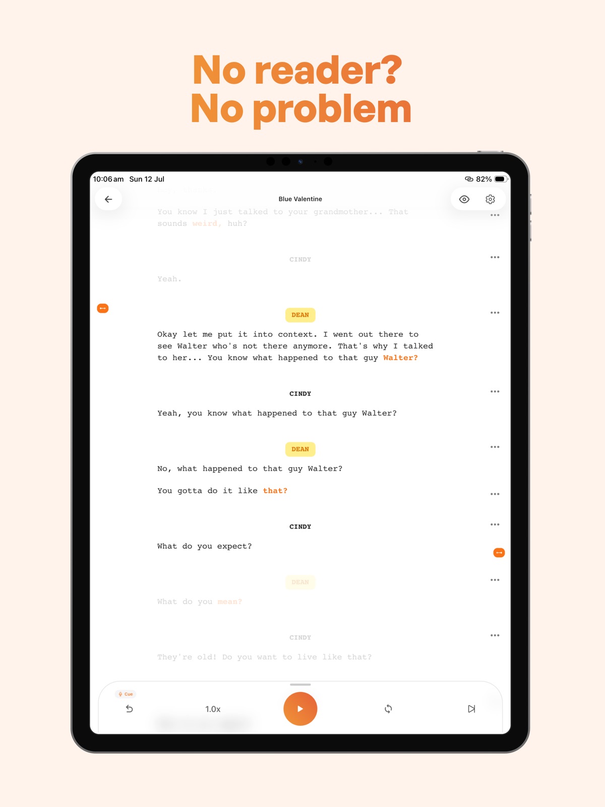 Linus: Learn Lines & Self Tape ipad screenshot 2