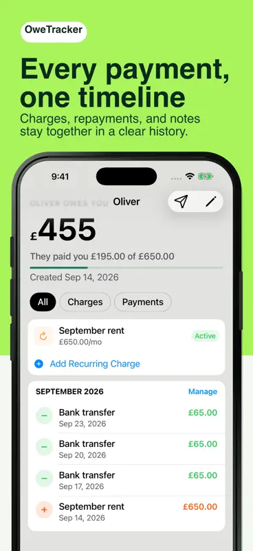 Quién Me Debe - OweTracker screenshot 5 of 6
