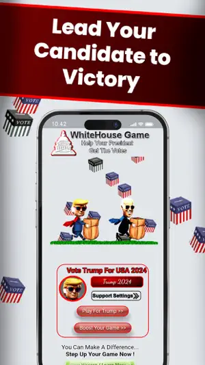 WhiteHouse Election Saga Game screenshot 1