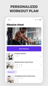 Fitness: Workout for Gym|Home screenshot