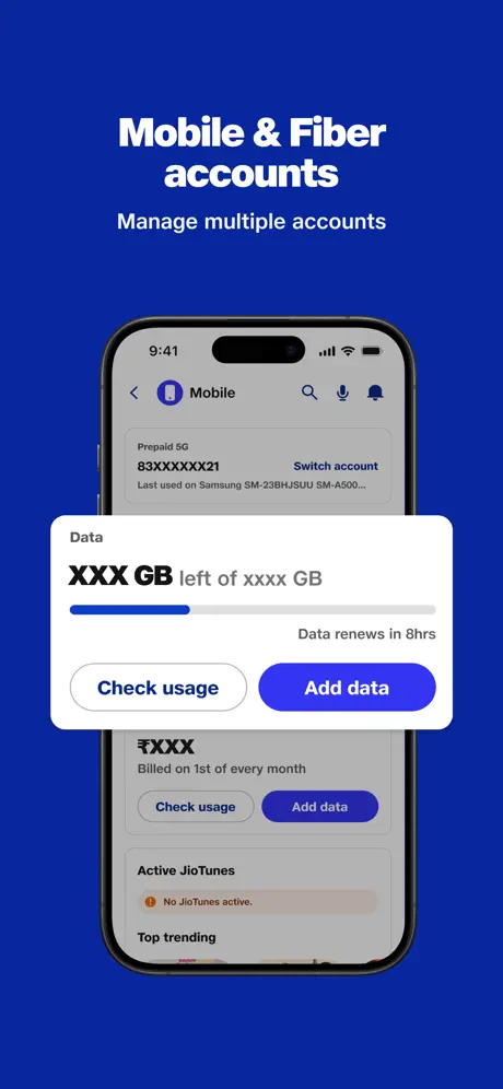 MyJio screenshot 2