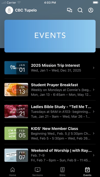 Calvary Baptist Tupelo