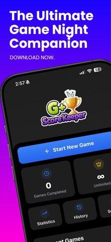 G+ ScoreKeeper Screenshot 1 of 7