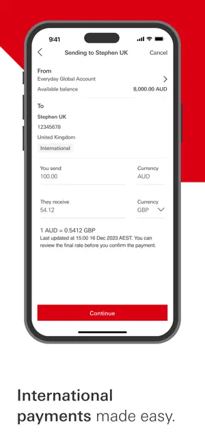 HSBC Australia screenshot 2