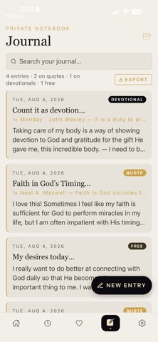 App screenshot