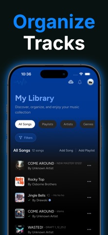 Wave Music Manager screenshot