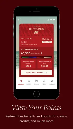 Venetian Rewards screenshot 2