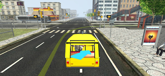 Modern Tuk Tuk Auto Rickshaw