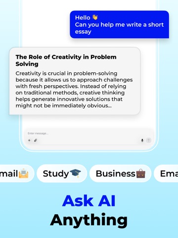AI Chat Agent Plus iPad screenshot