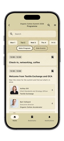 Organic Cotton Summit 2026 Screenshot 3 of 4